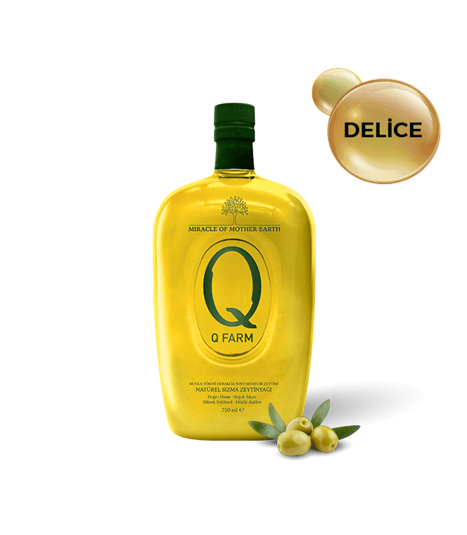 Q FARM COLD PRESSED OLIVE OIL - 750 ML